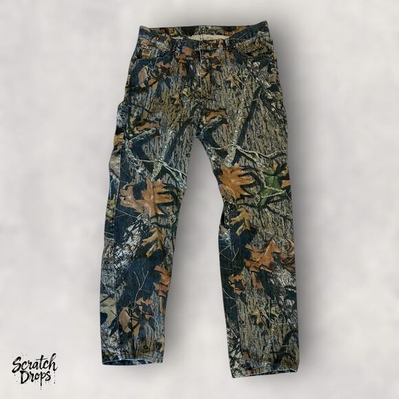 Diamond Other - Diamond Vtg 90s Camouflage Jeans Retro Denim Pants Unisex Streetwear Made In USA